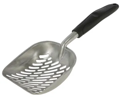 Obrázek produktu pro Lopatka na kočičí stelivo, hliník, 35 x 14 cm, Kerbl