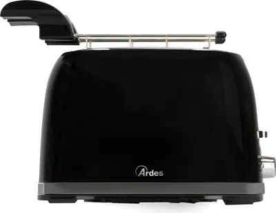 Produktbild von Ardes ARTOAST03, 2 Scheibe(n), Schwarz, Niveau, Drehregler, 850 W, 220 - 240 V, 50 - 60 Hz