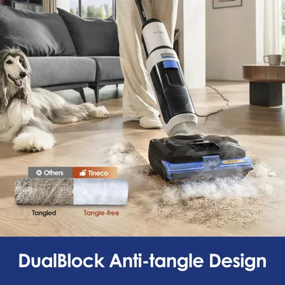 Immagine prodotto di Tineco Floor One S6 Stretch Steam Plus - Aspirapolvere a traino 2-in-1 per la pulizia dei pavimenti