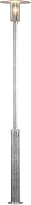 Produktbild von Konstsmide Mode Standleuchte galvanisierter Stahl, klares Polycarbonat Glas (bruchsicher und schlagfest), Hand EU 663-320