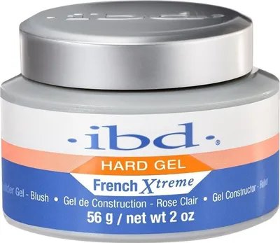 Image de IBD French Xtreme Hard Gel Blush gel constructeur, 56g