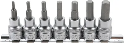 Obrázek produktu pro BGS 5107 Sada bitů, vnitřní šestihranné, 10 (3/8), 7 ks.