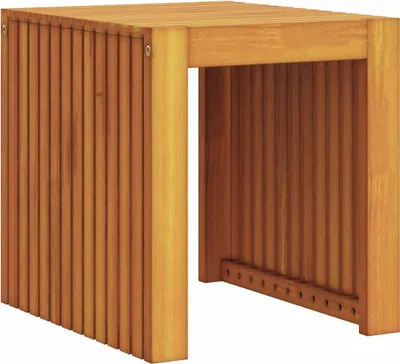 Obrázek produktu pro vidaXL Příruční stolek, olejovaný, přírodní design, 43 x 36 x 40 cm, masivní teakové dřevo