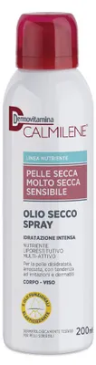 Produktbild von DERMOVITAMINA CALMILENE: Trockenes Öl-Spray für intensive Feuchtigkeitspflege bei trockener, sehr trockener und empfindlicher Haut. 200 ml