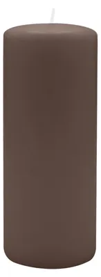Produktbild von Flachkopf-Stumpenkerzen Mocca 300 x Ø 100 mm, 2 Stück