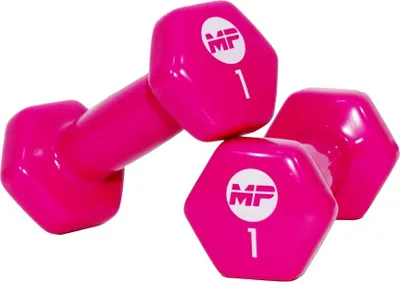 Produktbild von Muscle Power Vinyl-Kurzhanteln 2 x 1 kg