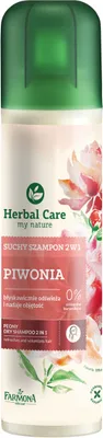 Zdjęcie produktu dla Farmona Herbal Care Suchy Szampon do włosów 2w1 Piwonia, 180 ml