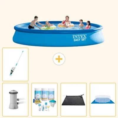 Zdjęcie produktu dla Basen Easy Set Rund - 457x84 cm - 6 elementów - model S20945