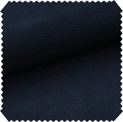 Produktbild von novely® ALPEN Polsterstoff im Wildleder-Look - Velours-Microfaser-Möbelstoff - Pflegeleichte Meterware 1lfm - Farbe: 55 Navy Dunkelblau