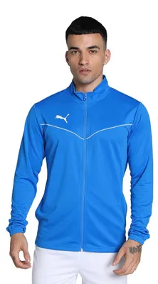 Produktbild von PUMA Herren Teamrise Poly Jacket Trainingsjacke, Blau (Electric Blue Lemonade),