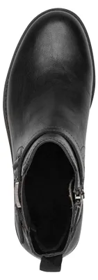Produktbild von Tamaris Damen Stiefelette Chalsea Knöchelriemen Vegan 1-25812-47, Größe:39 EU, Farbe:Schwarz