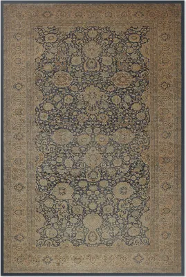 Imagen del producto de Alfombra vinílica con diseño clásico – 120x180 cm – Alfombra para interiores – Ideal para pasillos – Fácil de limpiar – Diseño moderno