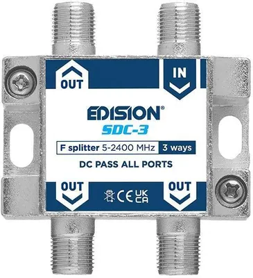 Produktbild von Edision SDC-3 Sat-Verteiler 3-fach 5-2400 MHz