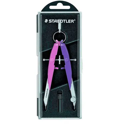 Produktbild von STAEDTLER Präzisions /Geometriezirkel Mars Comfort Neon pink / violett