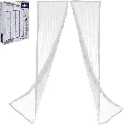 Moustiquaire Porte, 185x210 Cm Rideau Facile à Installer Sans