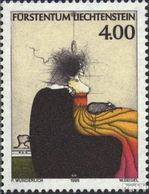 Produktbild von Briefmarken Liechtenstein 1995 Mi 1123 (kompl.Ausg.) postfrisch Kunst