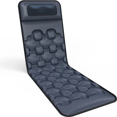 Image de Coussin de massage chauffant électrique avec 30 moteurs de vibration Thérapie pour le soulagement de la douleur du cou, du dos, de la taille et des jambes