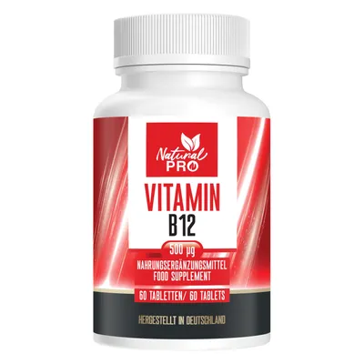 Produktbild von Natural Pro | Vitamin B12 500 µg HOCHDOSIERT