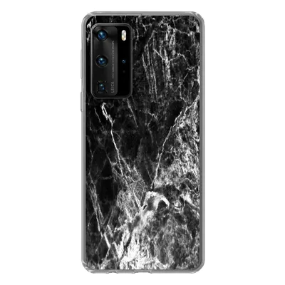Produktbild von MuchoWow® Handyhülle Schutzhülle Hülle für Huawei P40 Pro Marmor - Stein - Luxus Silikon Softcase Handy Hülle - Schutz