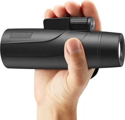 Produktbild von Fernglas Wasserdicht 12x Vergrößerung für Handy Monokular 12x50 mit Telefonhalterung zur Vogelbeobachtung mit Stativ