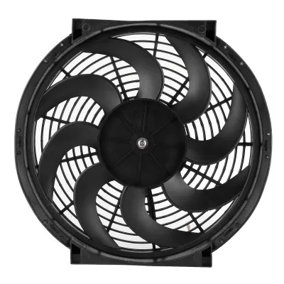 Image de Ventilateur de refroidissement de radiateur,Ventilateur électrique mince,Ventilateur de refroidissement de radiateur électrique,Ventilateur de refroidissement 14in,Ventilateur de radiateur universel,Accessoire de voiture