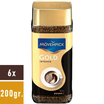 Produktbild von Mövenpick Gold Intenso Instantkaffee 6x200gr.