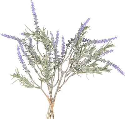 Produktbild von Künstlicher Lavendel Deko Pflanze Lila 38cm 9 Stiele, 9 Stück