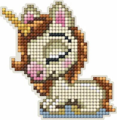 Obrázok produktu pre Ukončený model CdA Diamond Painting Set Magnet 9,3x9,5cm, DCM096