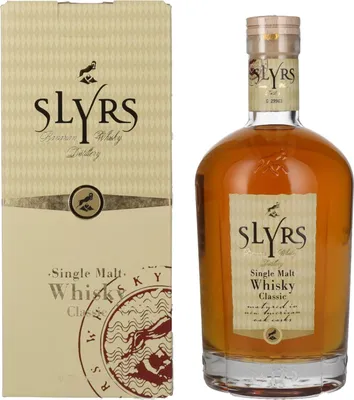 Produktbild von Slyrs Single Malt Whisky Classic in Geschenkpackung aus Deutschland | 43 % vol | 0,7 l