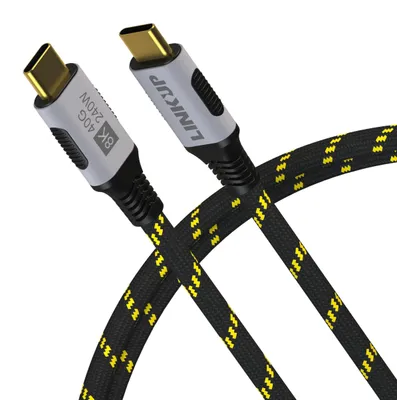Obrázok produktu pre USB 4.0 Type-C Thunderbolt 4 kábel 1,8m 240W