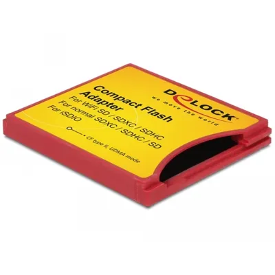 Produktbild von Delock - Kartenadapter (SD, SDHC, SDXC) - CompactFlash