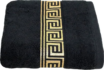 Produktbild von Julie Julsen® Handtuch 600g/m² 30 x 50 cm,SCHWARZ-GOLD