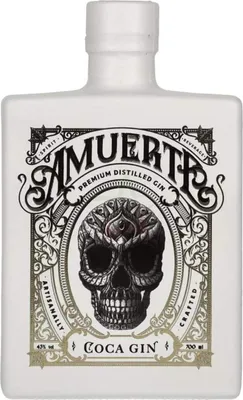 Produktbild von Amuerte COCA LEAF GIN White Edition 43,00 %  0,70 Liter