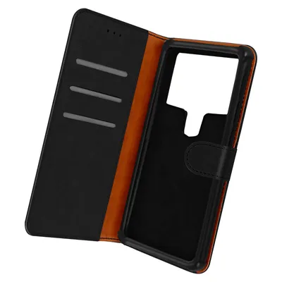 Immagine prodotto di Custodia universale per smartphone da 5,2 a 5,5 pollici con scomparti e funzione stand - Nero