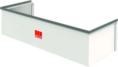 Obrázok produktu pre ACO Aufstockelement 100x40x27,5 Seitenschenkel kürz-und ausklinkbar
