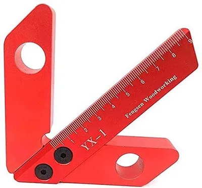Produktbild von Aluminium-Legierung-Messgerät 45/90 Grad Winkelmaßband Nauwkeurig Corrosiebeständig