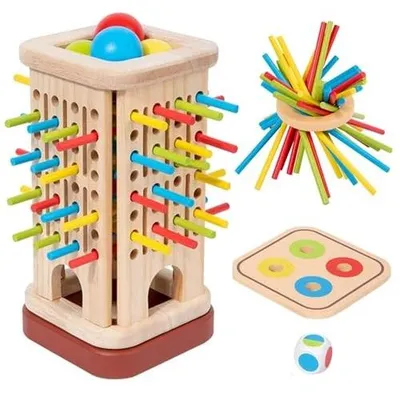 Zdjęcie produktu dla Gra edukacyjna montessori drewniana dla dzieci od 3 lat prezent