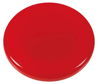 Zdjęcie produktu dla Zestaw magnesów - 30 mm, czerwony, 10 szt