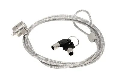Produktbild von Mobilis 001262, 1,8 m, 2 Schlüssel, Stahl, Silber