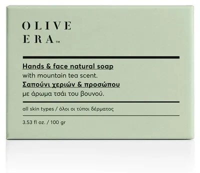 Produktbild von Olive Era Naturseifen & Peelingseifen | Bio-Olivenöl | Handgefertigt Mountain Tea
