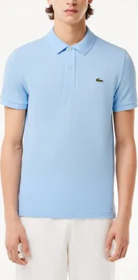Produktbild von LACOSTE L1212 SHORT SLEEVED RIBBED COLLAR S Blau