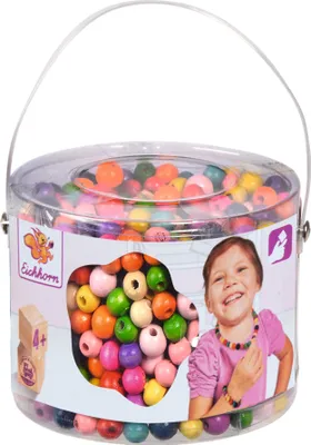 Produktbild von EH Holzperlen-Set im Eimer