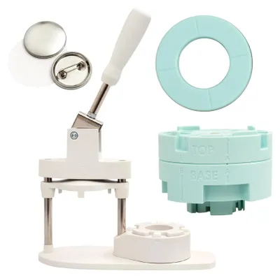 Immagine prodotto di Kit creativo per pulsanti, ideale per progetti fai-da-te