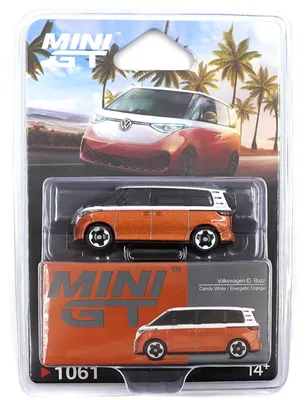 Produktbild von VOLKSWAGEN ID.BUZZ CARAVELCANDY - BLISTR - Mini GT 1:64