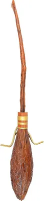 A broomstick on a white background.