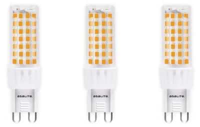 Produktbild von Asalite G9 LED-Lampe 6W 600lm 4000K 220-240V 3 Stück
