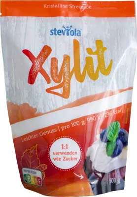 Produktbild von Steviola® Xylit 500g | Zuckerersatz | zahnfreundliche Zuckeralternative | 1:1 verwenden wie Zucker | vegan