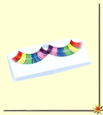Produktbild von Rainbow Wimpern, Hippie, Regenbogenfarben