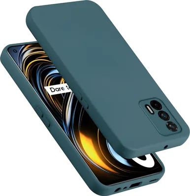 Zdjęcie produktu dla Pokrowiec Cadorabo do Realme GT Silikonowy pokrowiec na telefon komórkowy Wykonany z płynnego silikonu, odporny na zarysowania i wstrząsy pokrowiec ochronny do Realme GT