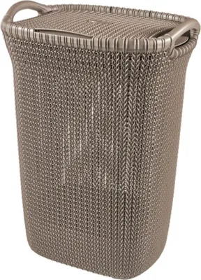 Zdjęcie produktu dla Pojemnik na pranie Knit 57l brązowy